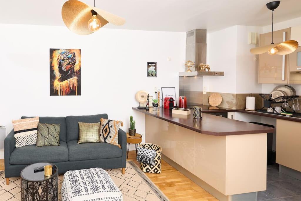 Appartement Wakandais-Proche Disney, Parking & Wifi Монтеврен Экстерьер фото
